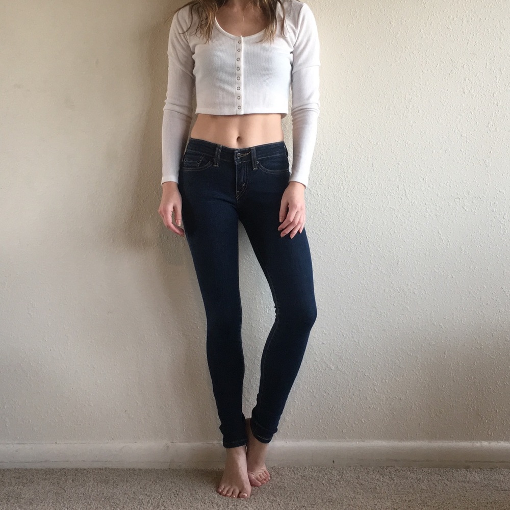 Levi’s Dark Skinny Denim